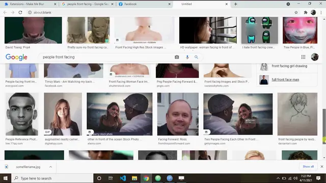 Screenshot Face Blur screenshot