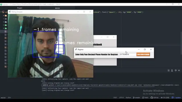 My Notebook screenshot